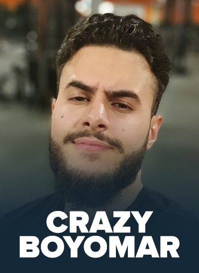 Crazy Boy Omar, lid van Team #RIProken
